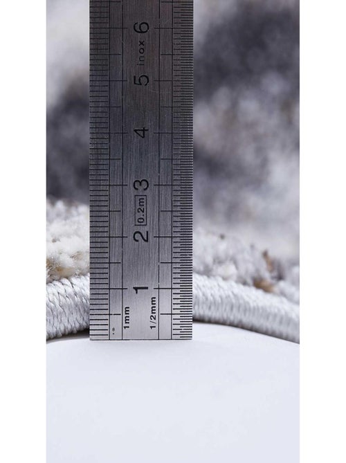 Tapis chambre tissé motif rond EL 55 - Kiabi