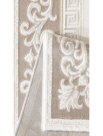 Tapis chambre tissé motif simple LYN7 ASTA