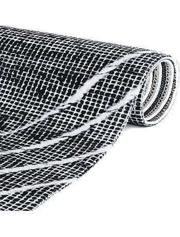 Tapis chenille lavable 1010 anthracite - 200x290 / gris