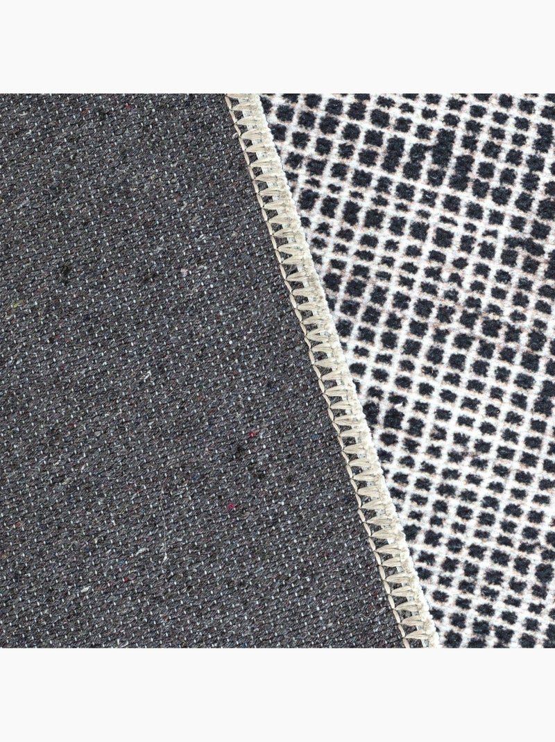 Tapis chenille lavable 1010 anthracite - 200x290 / gris Gris - Kiabi