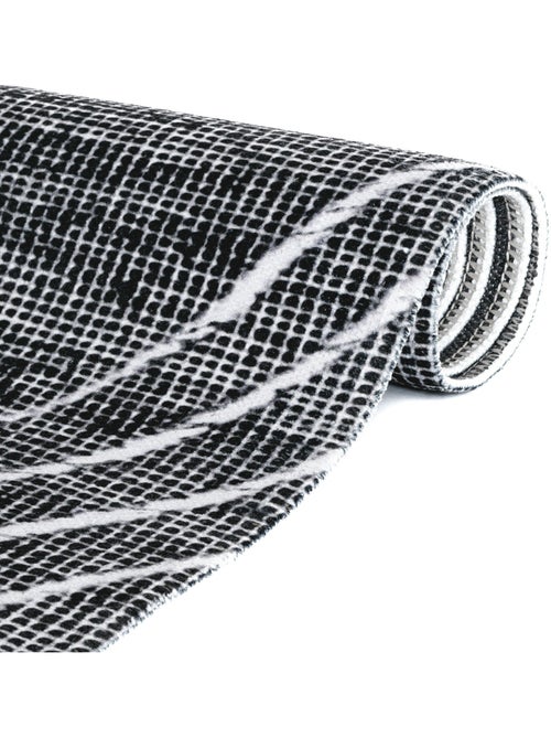 Tapis chenille lavable 1010 anthracite - 200x290 / gris - Kiabi Tapis chenille lavable 1010 anthracite - 200x290 / gris - Kiabi