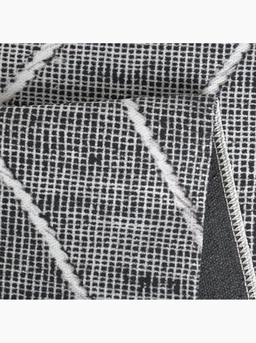 Tapis chenille lavable 1010 anthracite - 200x290 / gris - Kiabi Tapis chenille lavable 1010 anthracite - 200x290 / gris - Kiabi