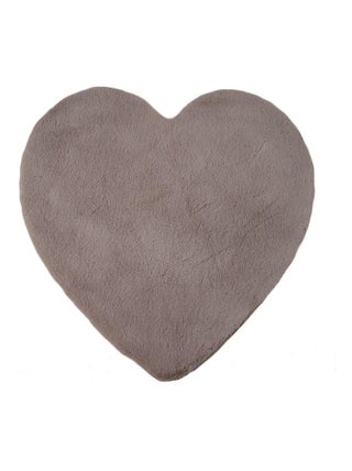 Tapis coeur uni pour chambre d'enfant Gabi