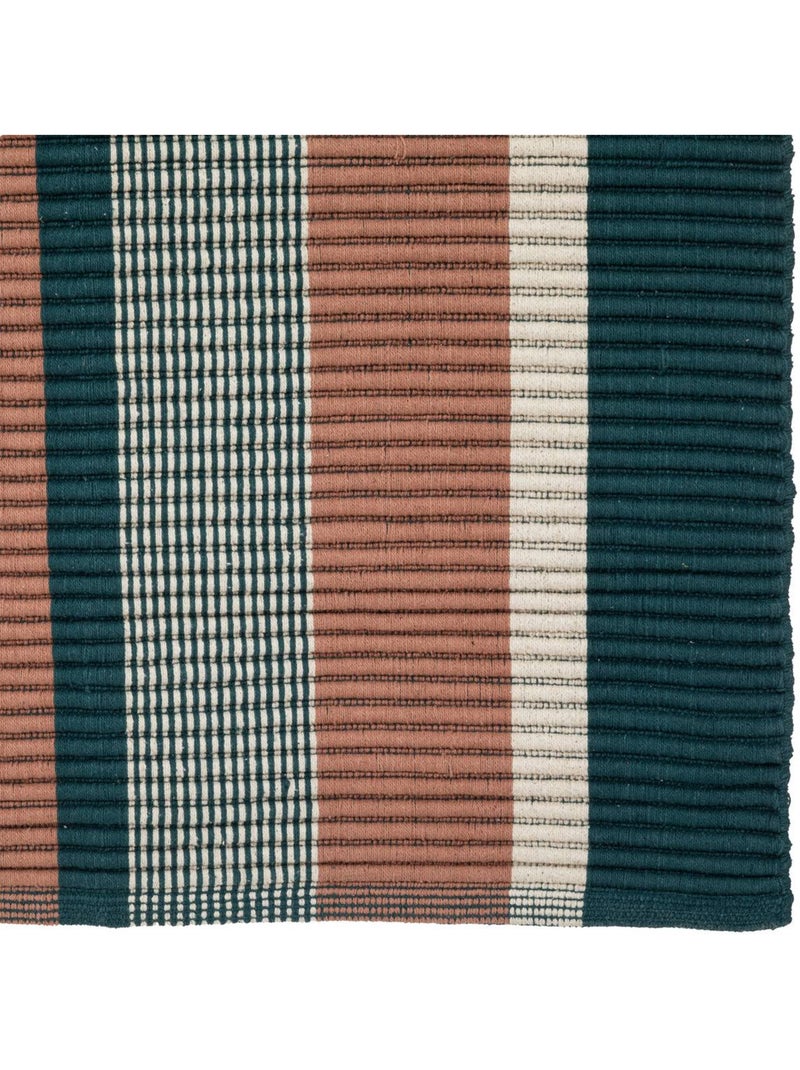 Tapis COLLECTIONNEUR Bleu canard - Kiabi