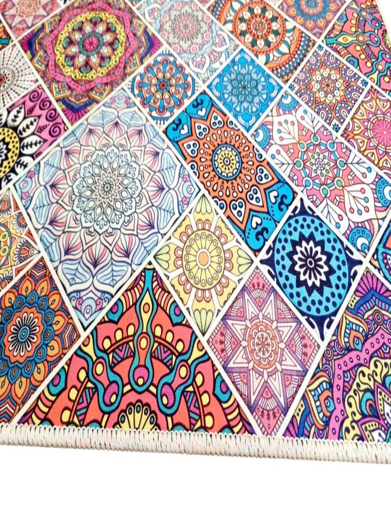 Tapis Coloré, Chaud Multicolore - Kiabi