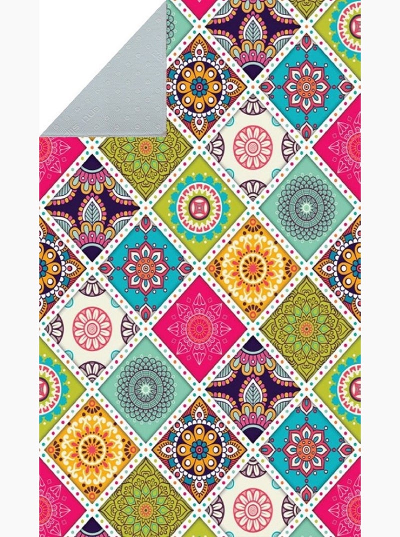 Tapis Coloré, Froid Multicolore - Kiabi