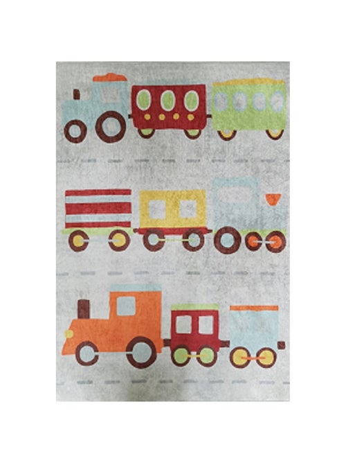 Tapis Coloré TRAIN - Kiabi
