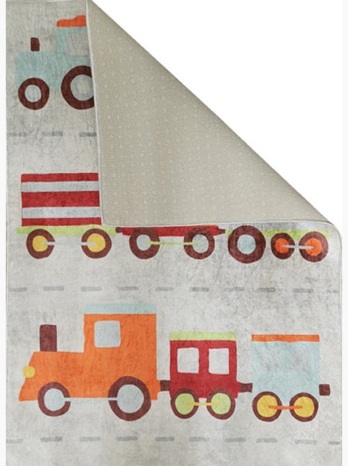 Tapis Coloré TRAIN - Kiabi