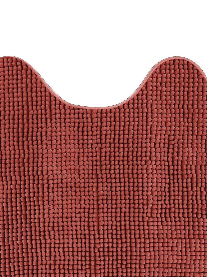 Tapis contour de WC Sweety Marron - Kiabi