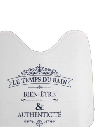 Tapis contour de WC Vintage