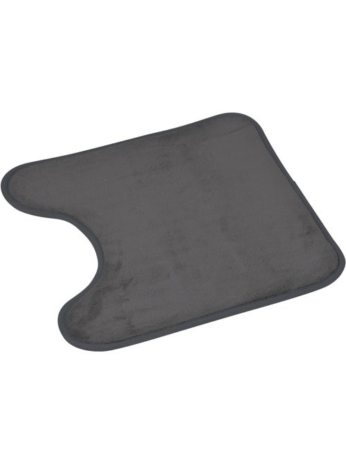 Tapis contour de WC vitamine anthracite - Kiabi