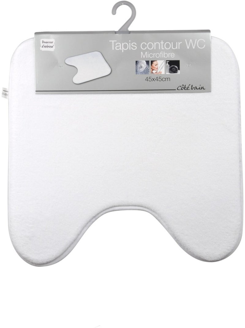 Tapis contour de WC vitamine blanc Blanc - Kiabi