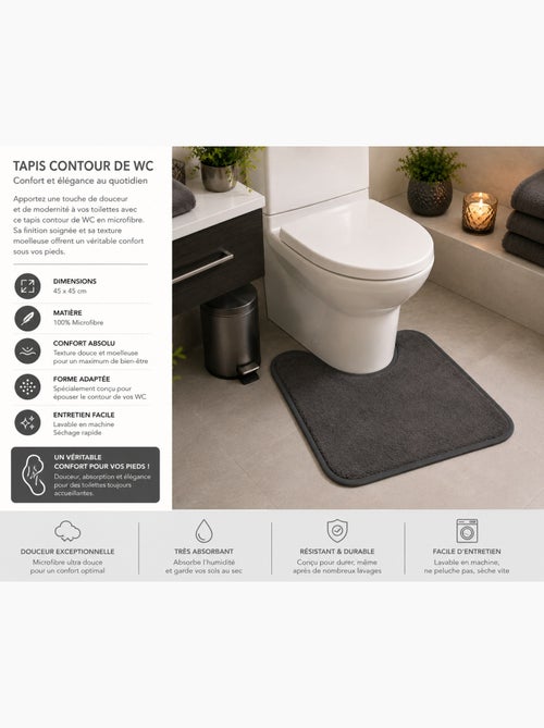 Tapis contour de WC vitamine - Kiabi