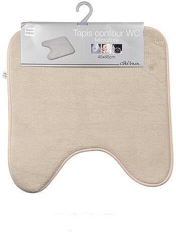 Tapis contour de WC vitamine taupe