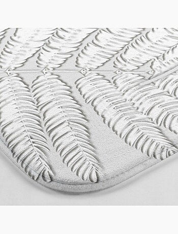 Tapis contour wc 45 x 45 cm microfibre imprimée amber