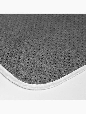 Tapis contour wc 45 x 45 cm microfibre imprimée amber
