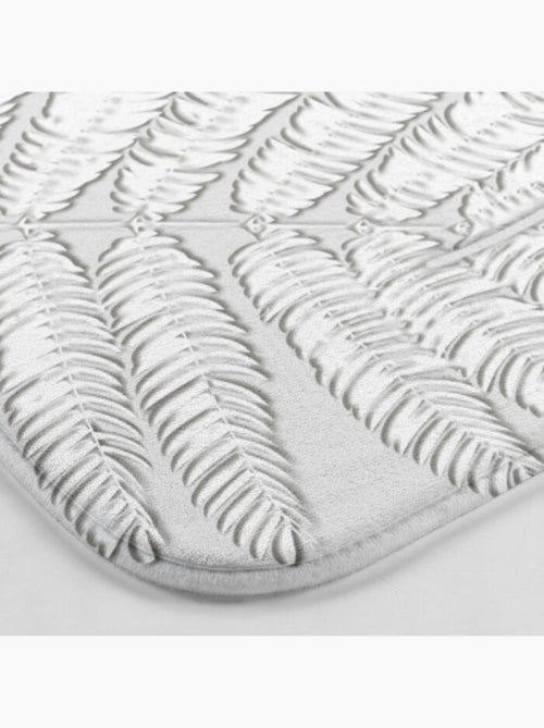 Tapis contour wc 45 x 45 cm microfibre imprimée amber - Kiabi Tapis contour wc 45 x 45 cm microfibre imprimée amber - Kiabi