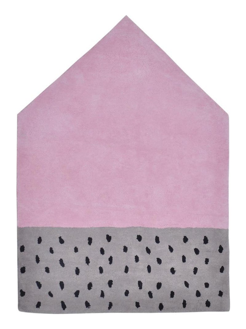 Tapis Coton La Maison par Lilipinso - Lilipinso Rose - Kiabi