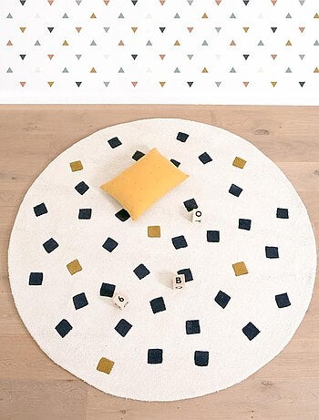 Tapis Coton Petits Carrés par Lilipinso