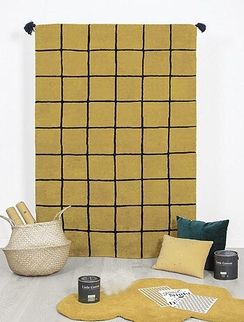 Tapis Coton Quadrillage par Lilipinso