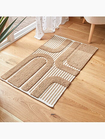 Tapis coton tufté 60x90cm POPPY