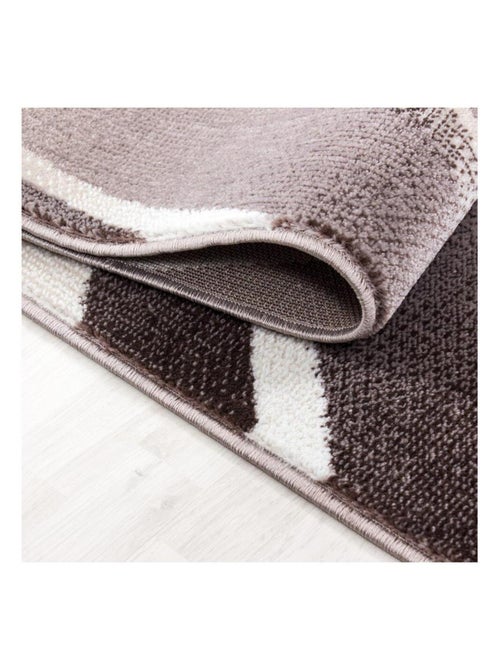 Tapis courbe moderne pour salon rectangle Jursic - Kiabi