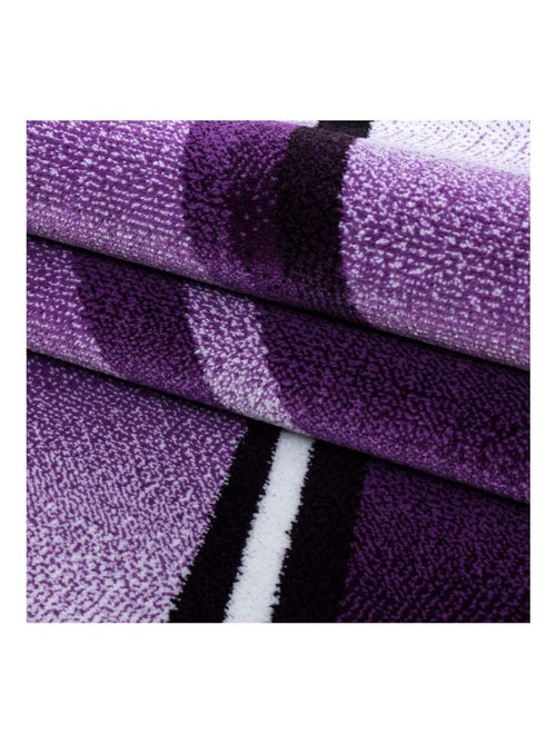 Tapis courbe moderne pour salon rectangle Jursic - Kiabi