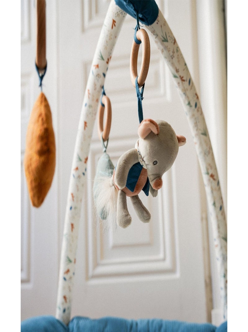 Tapis d'activités bébé Bleu - Kiabi