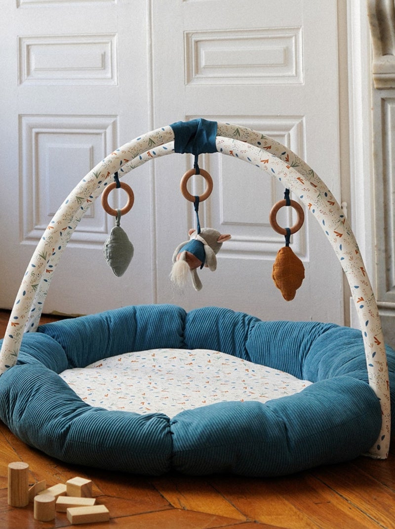 Tapis d'activités bébé Bleu - Kiabi