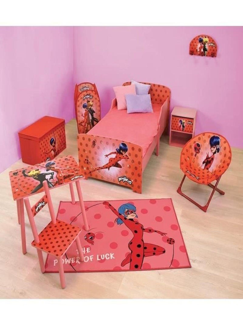 Tapis danseuse Ballerine rose - 80x120 cm Multicolore - Kiabi