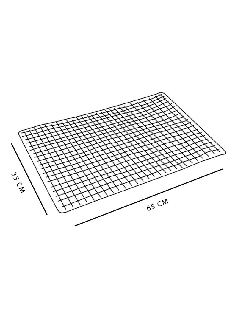 Tapis de baignoire ou douche antidérapant avec ventouses BATHROOM Bleu - Kiabi