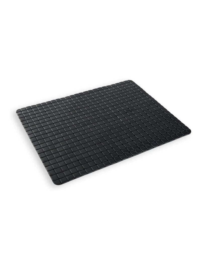Tapis de baignoire ou douche antidérapant avec ventouses BATHROOM Noir - Kiabi