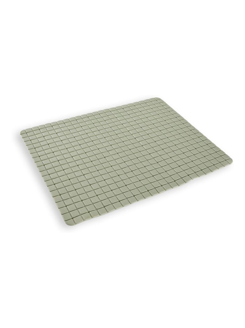 Tapis de baignoire ou douche antidérapant avec ventouses BATHROOM Vert - Kiabi