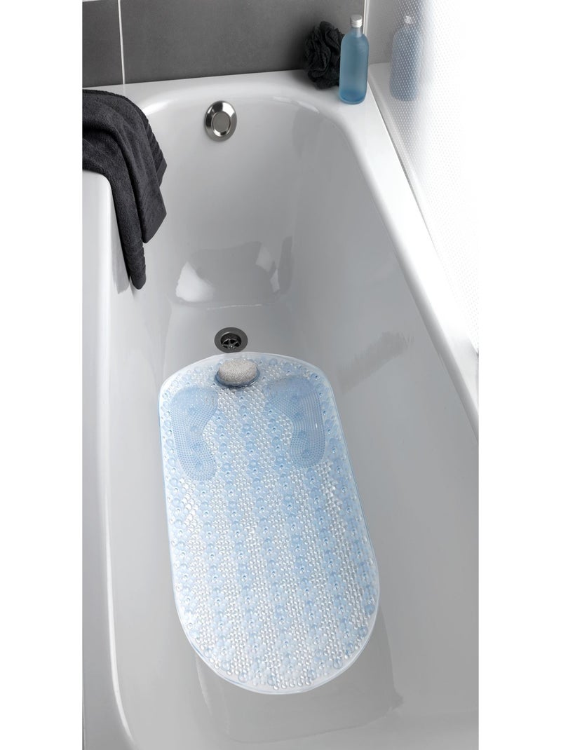 Tapis de baignoire soin des pieds Oly Blanc - Kiabi