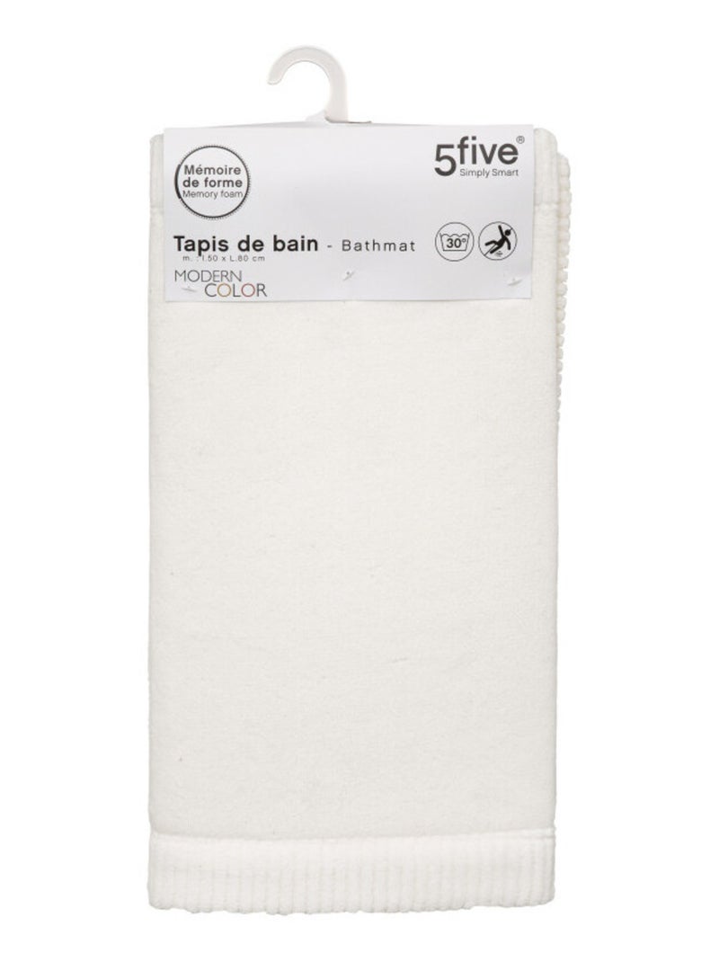 Tapis de bain - Atmosphera Blanc - Kiabi