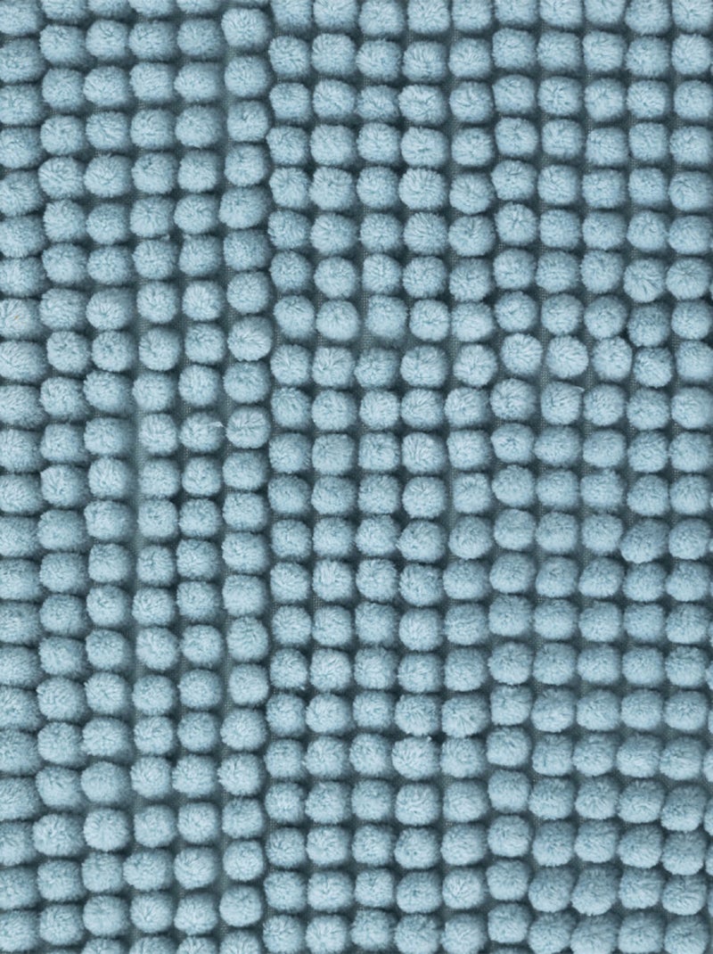 Tapis de bain - Atmosphera Bleu polaire - Kiabi