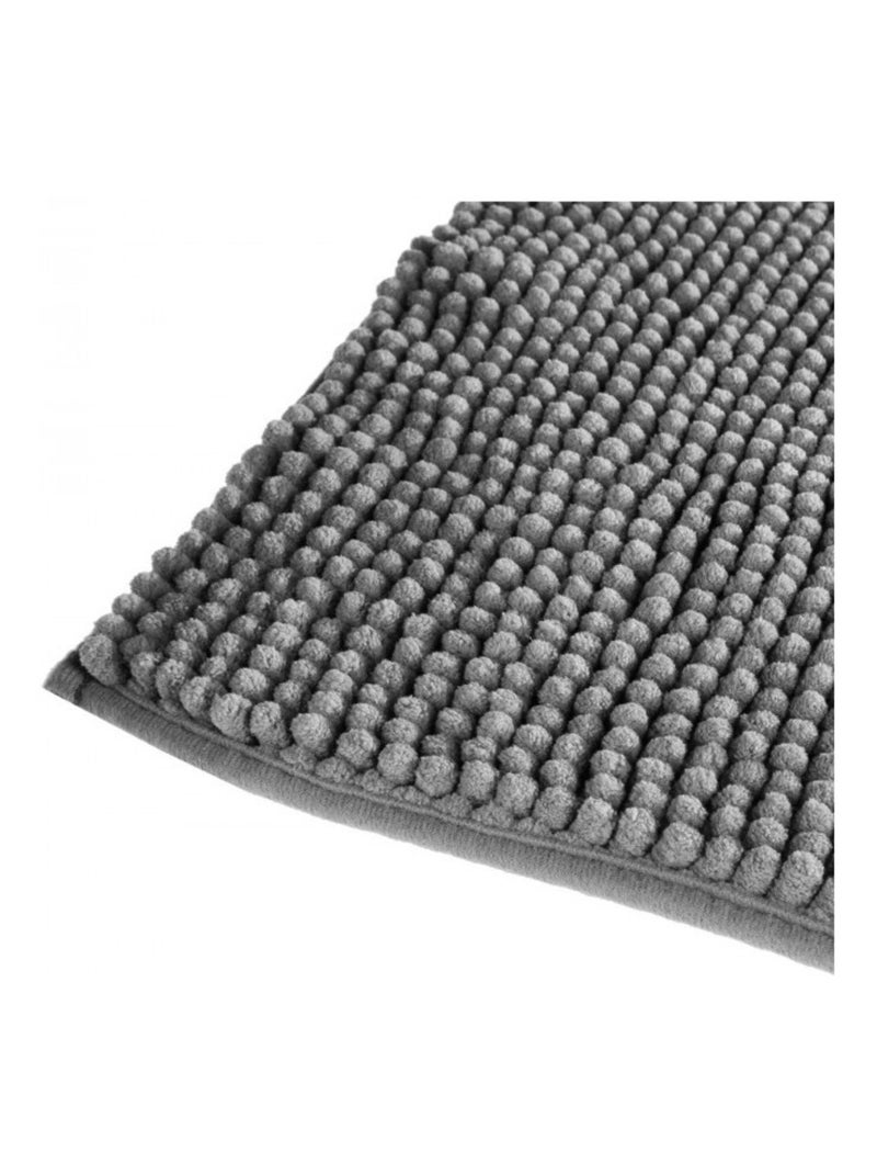 Tapis de bain - Atmosphera Gris - Kiabi