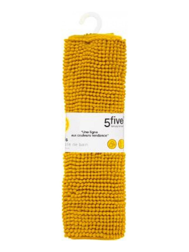 Tapis de bain - Atmosphera Jaune - Kiabi