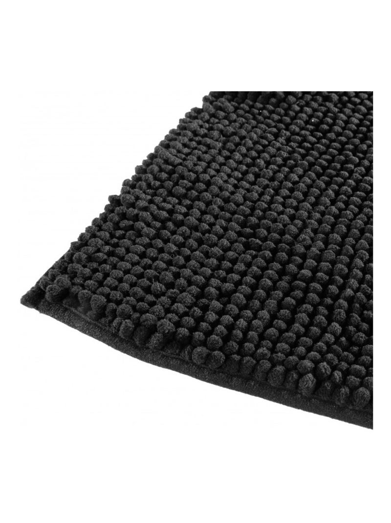 Tapis de bain - Atmosphera Noir - Kiabi