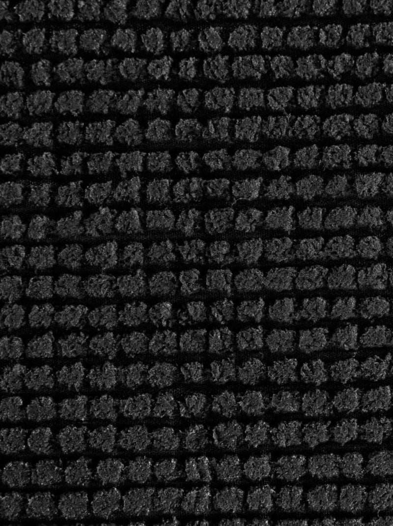 Tapis de bain - Atmosphera Noir - Kiabi