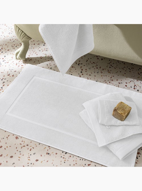 Tapis de bain - coton pur - 100% coton - Kiabi