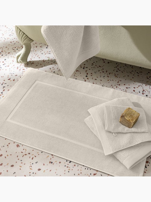 Tapis de bain - coton pur - 100% coton - Kiabi