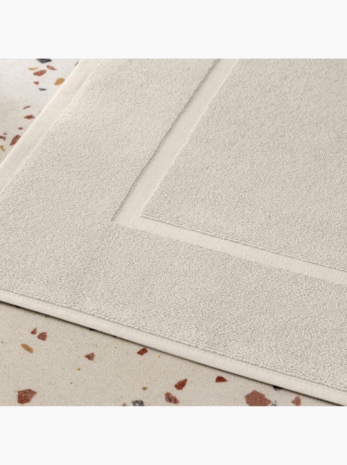 Tapis de bain - coton pur - 100% coton - Kiabi