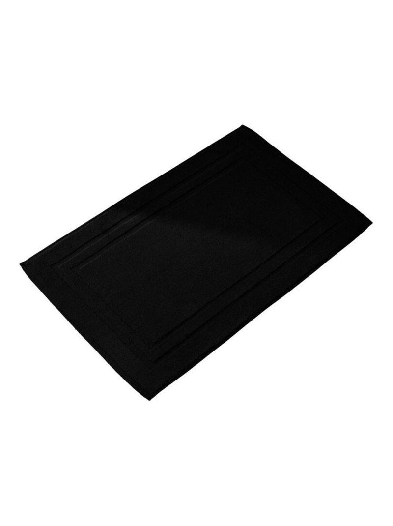 Tapis de bain - Coton Pur - 100% Coton Marron foncé - Kiabi
