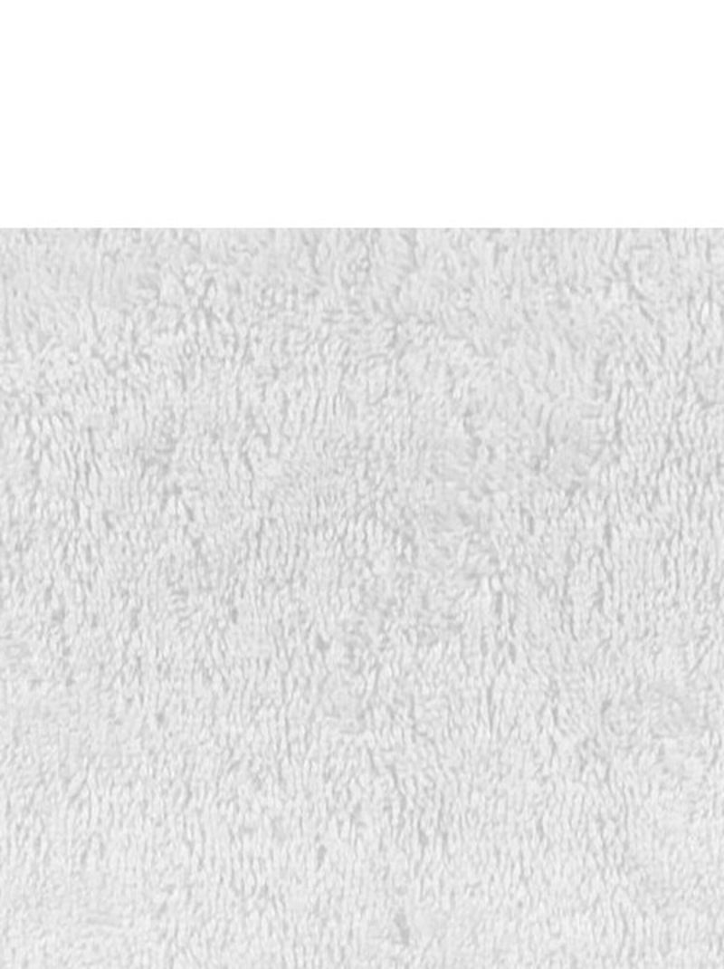Tapis de bain - Coton Pur - 100% Coton peigné longues fibres Blanc - Kiabi