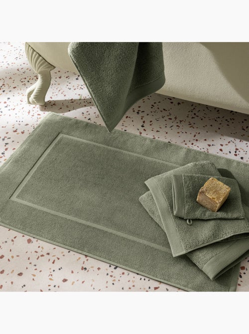 Tapis de bain - coton pur - 100% coton - Kiabi