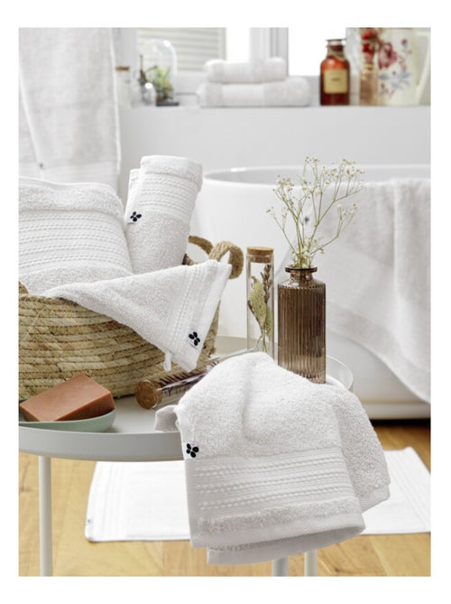 Tapis de bain - L'effet papillon - 100% Coton Bio - Kiabi