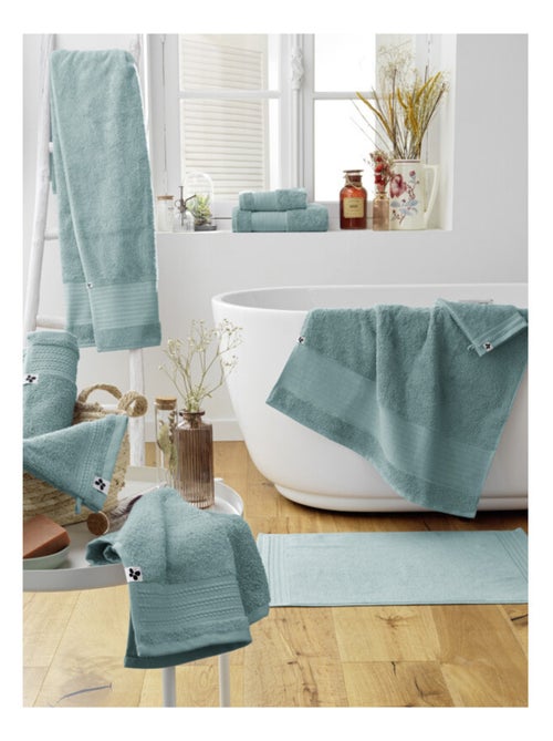 Tapis de bain - L'effet papillon - 100% Coton Bio - Kiabi