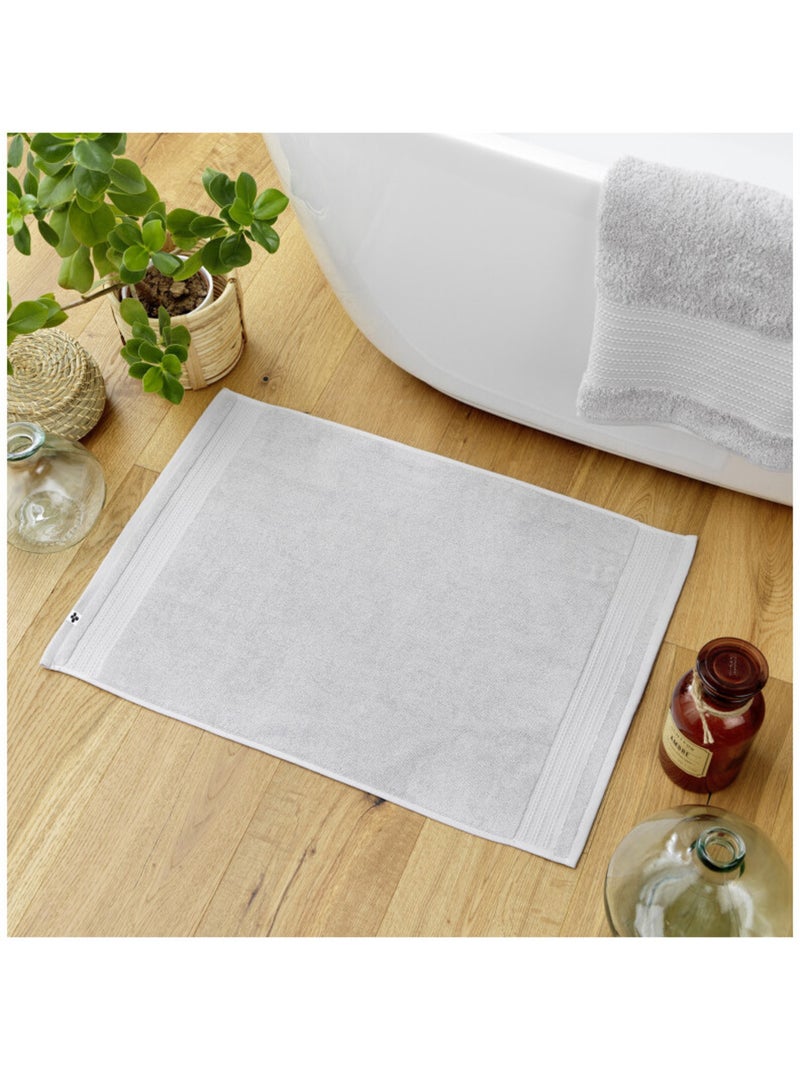Tapis de bain - L'effet papillon - 100% Coton Bio Rouge - Kiabi