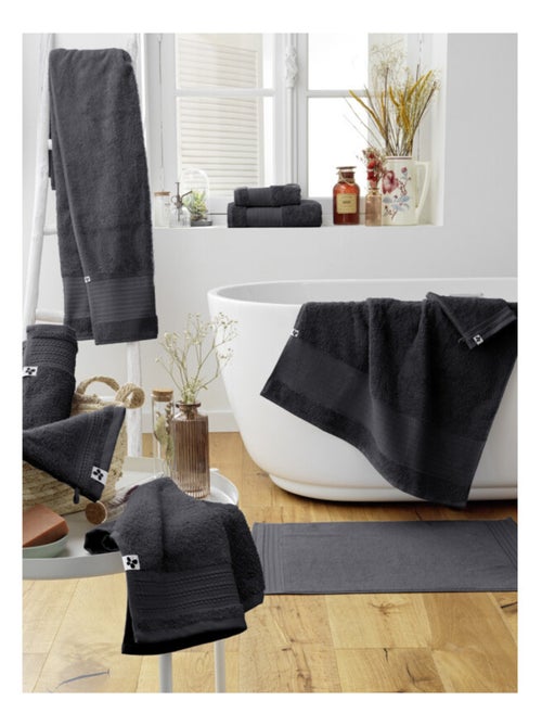 Tapis de bain - L'effet papillon - 100% Coton Bio - Kiabi